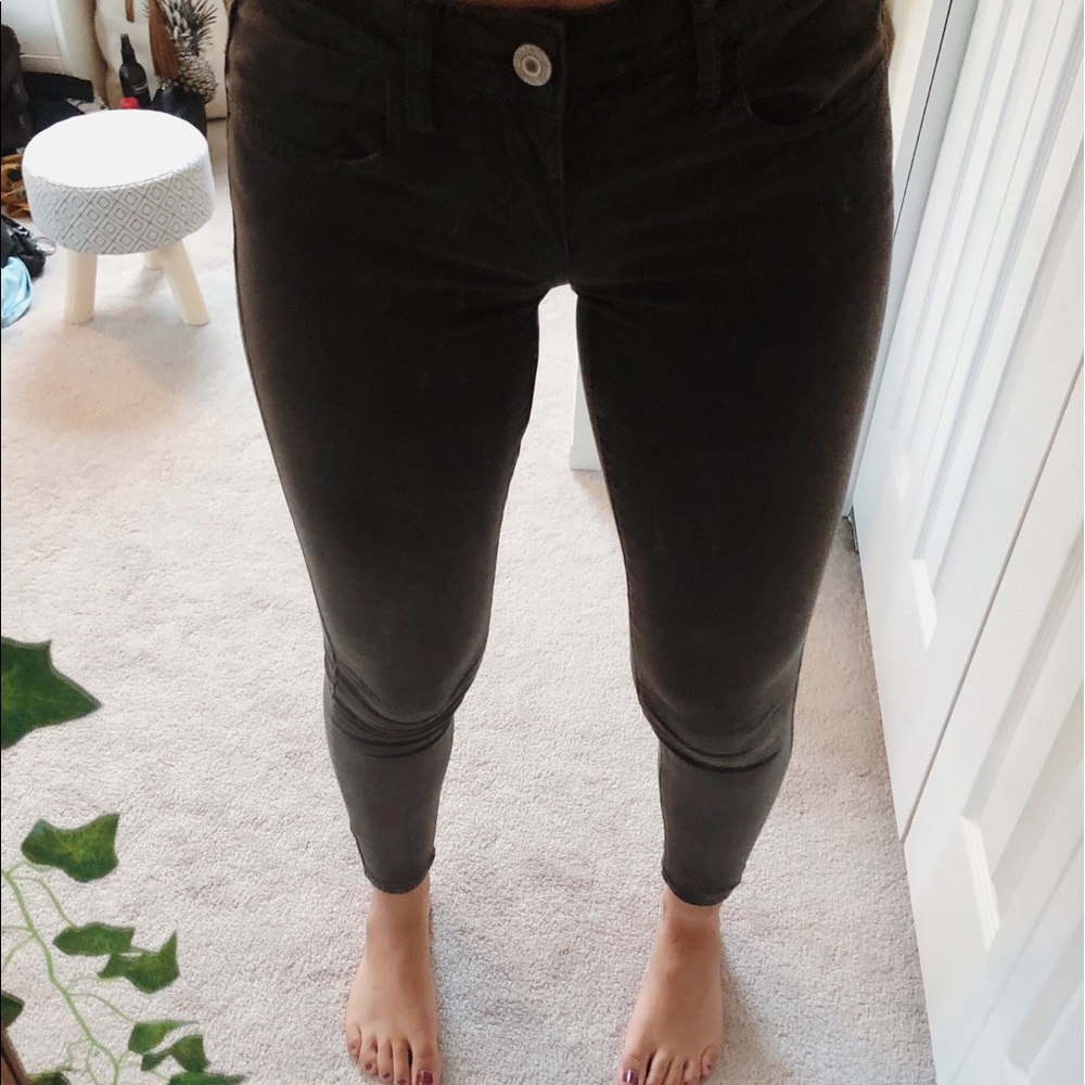 Green American Eagle Jeans